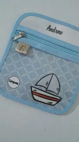 Case porta máscaras dupla face - volta às aulas - foto 2