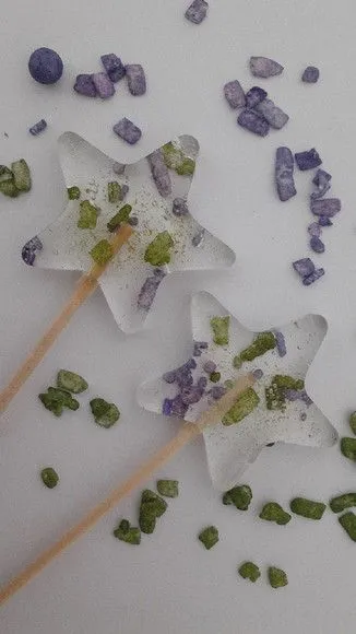 Estrelas com Tags - feito à mão por Lollipops Cristal