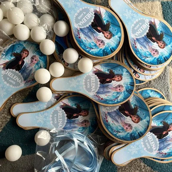 Raquete Ping Pong - Frozen - foto 3