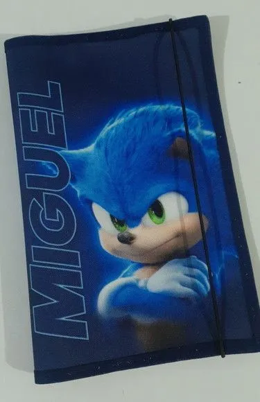 Capa para caderneta de vacinação - sonic - foto 5