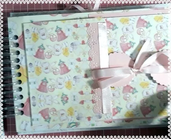 Álbum Ursinho Bebê - Rosa - foto 2