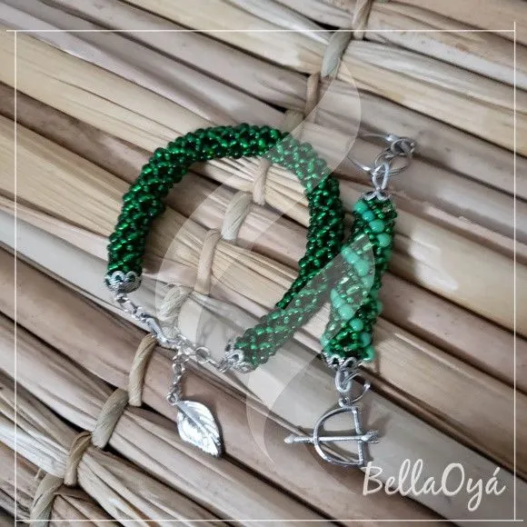 Pulseira e Chaveiro de Chicote - Oxossi - foto 3