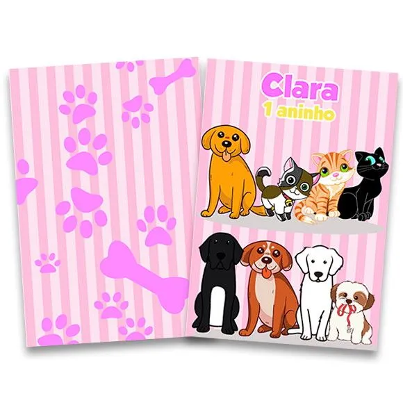 Revista colorir cachorro 14x10
