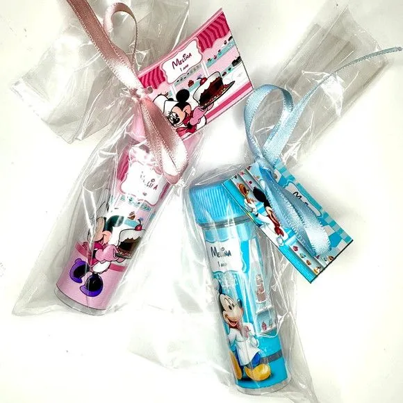 Bolinha de Sabão Mickey e Minnie Confeiteiro Personalizada - foto 2