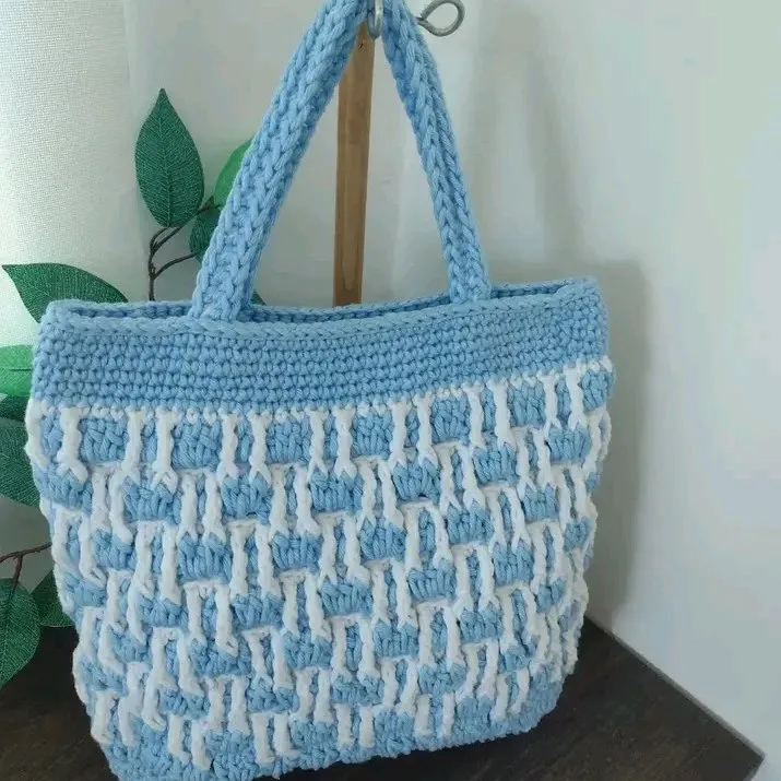 bolsa em crochê