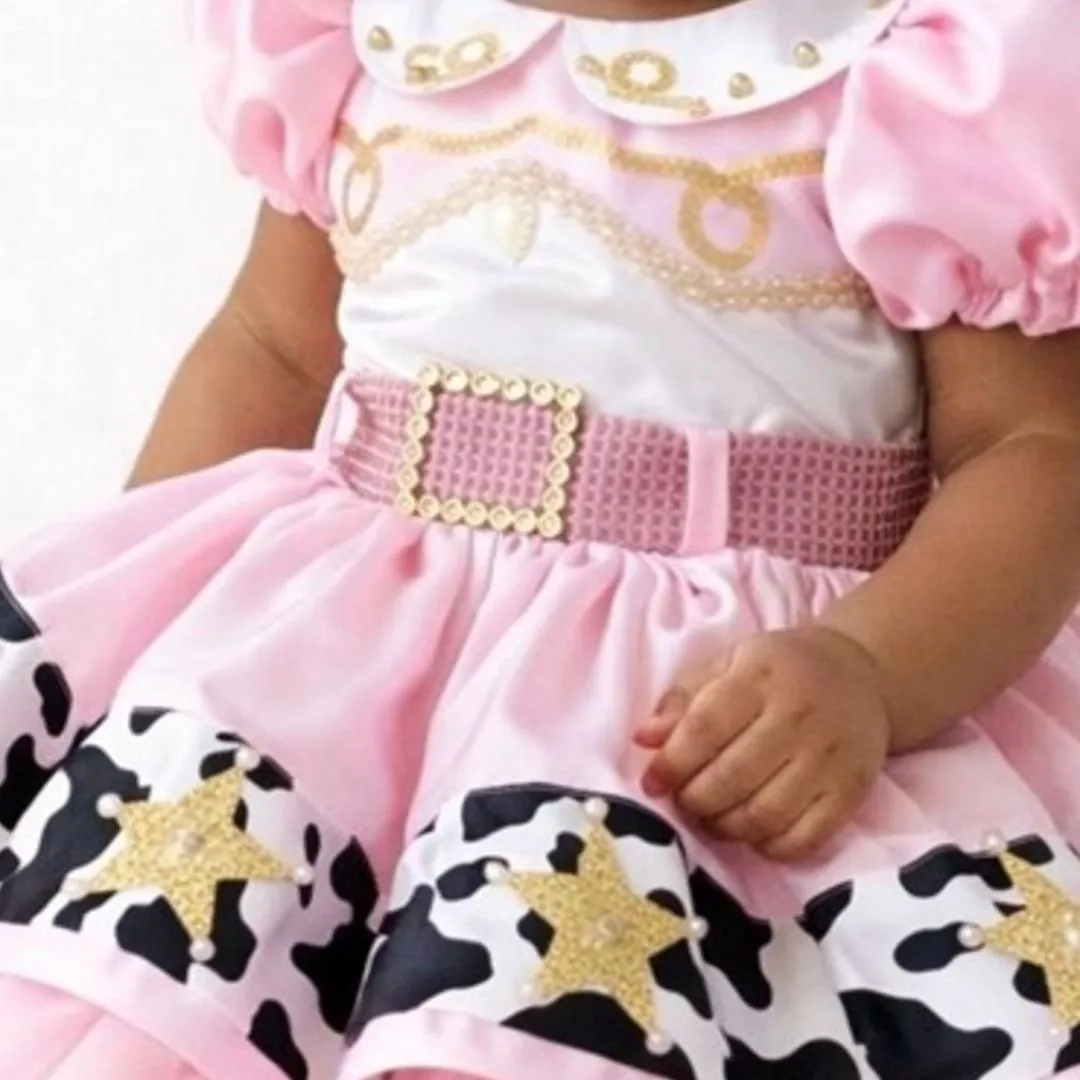 Vestido Fazendinha Rosa - foto 3