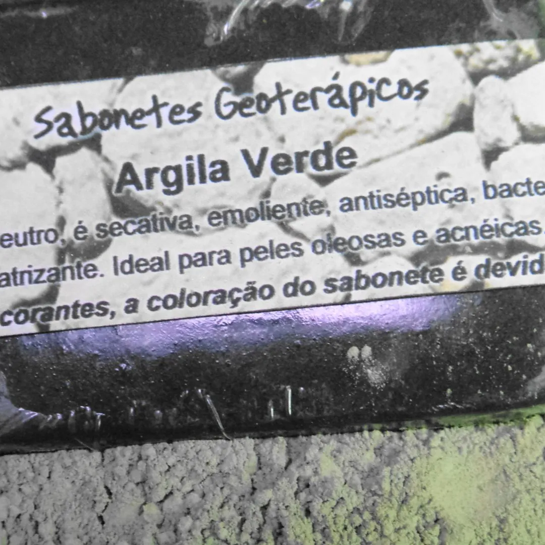 Sabonetes Geoterápicos - Argila Verde - foto 2