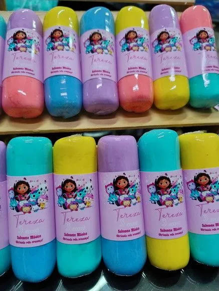 Lembrancinha Infantil Casa Mágica de Gaby Sabonte Massinha - foto 3
