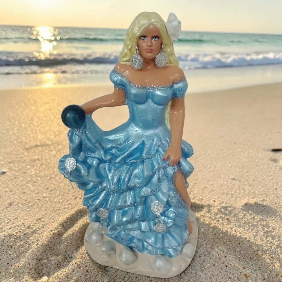 Cigana da praia (Ornamentada)20cm - artesanato de artes_esotericas