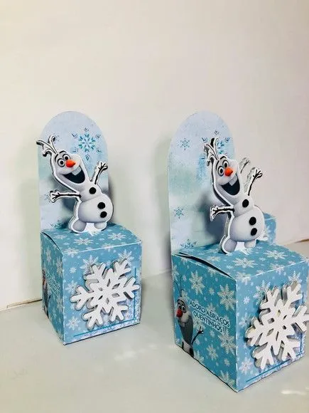Caixa Cenário Olaf Frozen