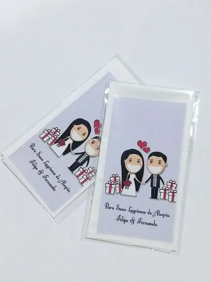 Lagrimas de Alegria Personalizada - artesanato feito à mão por Mi Papelaria Criativa