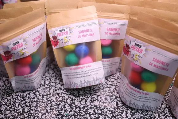 Sabonete Mágico Massinha Lembrancinha Infantil Personalizada - foto 5