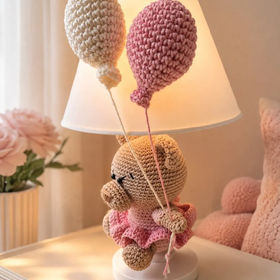Abajur Amigurumi Personalizado - foto 6