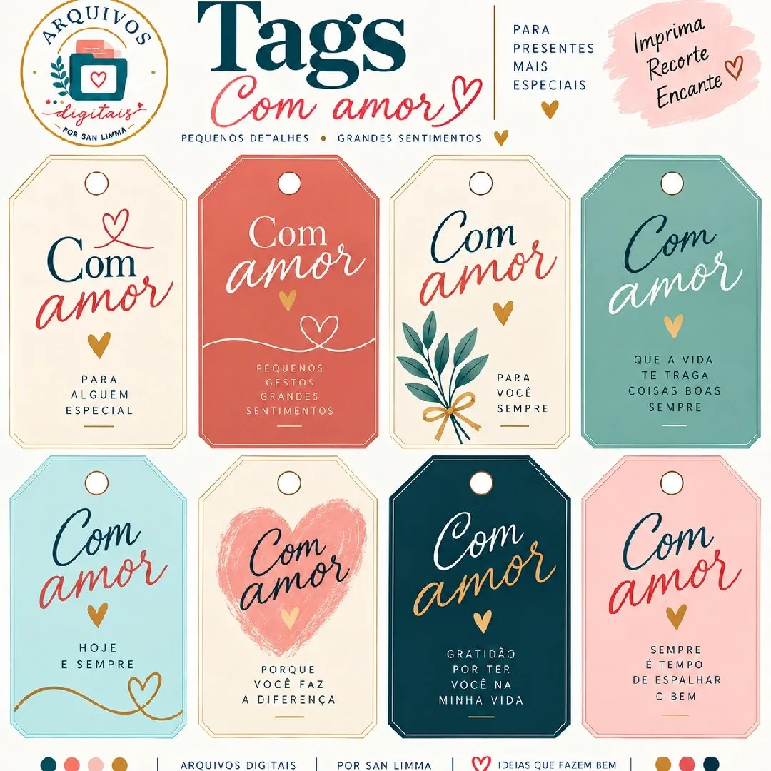 Kit Tags diversas - foto 4