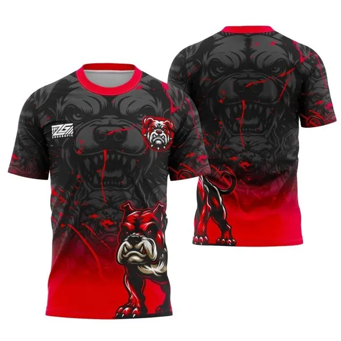 Camisa Interclasse Modelo 299 Cão Agressivo - artesanato de JD PRINT 3D