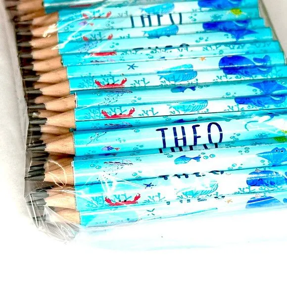 Mini Lápis Fundo do Mar Personalizado - foto 2