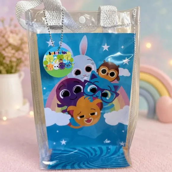 Sacola Transparente Bolofofos Personalizado
