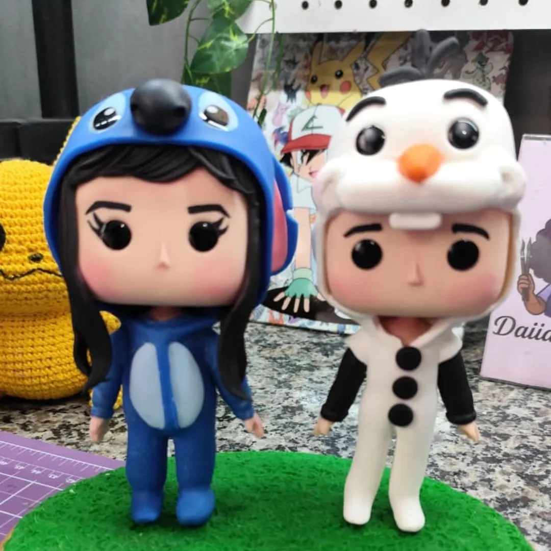 Casal Funko pop personalizado - foto 4