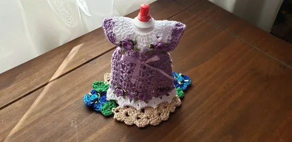 Capa para Adoçante Vestidinho Orquídea - foto 3