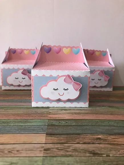 Caixa Mini Maleta Chuva De Amor - foto 2