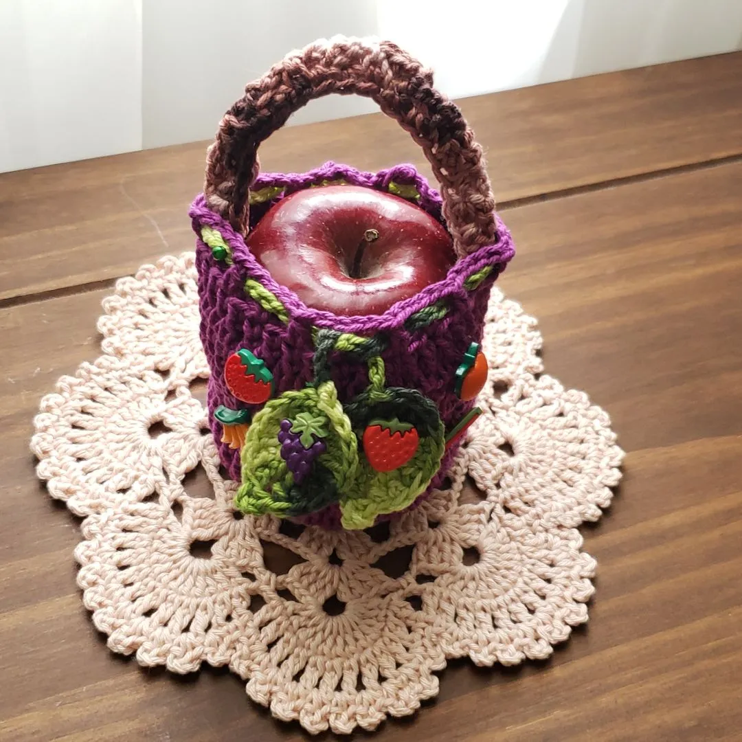 Capa de Crochê para Frutas - foto 2