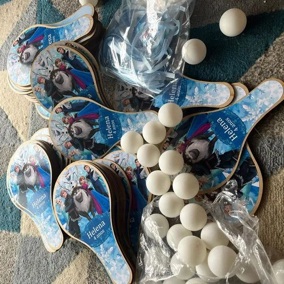 Raquete Ping Pong - Frozen - foto 3