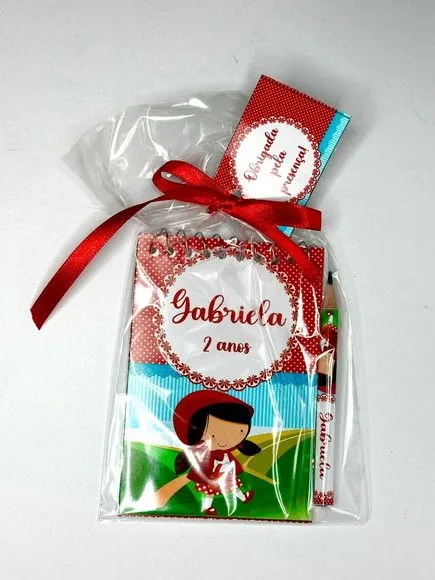 Bloquinho Chapeuzinho Vermelho Personalizado - foto 2