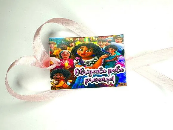 Tag Encanto Personalizada - feito à mão por Mi Papelaria Criativa