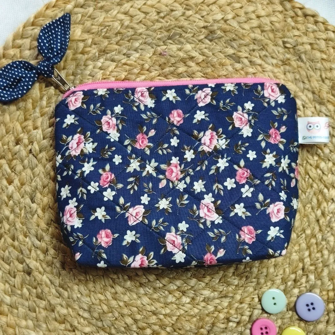 Kit Organizador de Bolsa Artesanal Necessaire + Porta Absorvente - foto 2