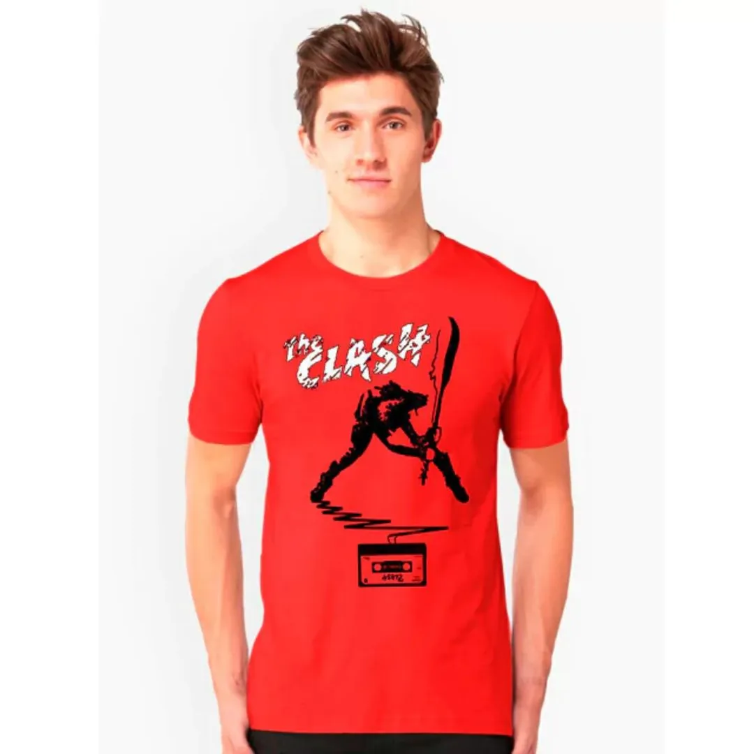 Camiseta The Clash, banda clássica anos 80, estampa exclusiva cores variadas tamanhos unisex - foto 6