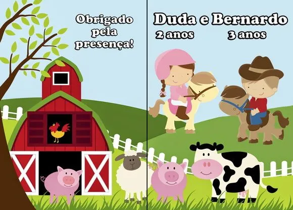 revista colorir fazendinha 14x10 - artesanato de PAPCRIE