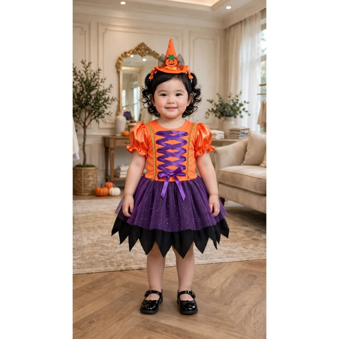 Bruxinha Halloween infantil - artesanato de Ateliê Sonhos e Fantasia