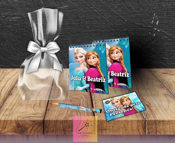 Bloquinho Frozen Personalizado