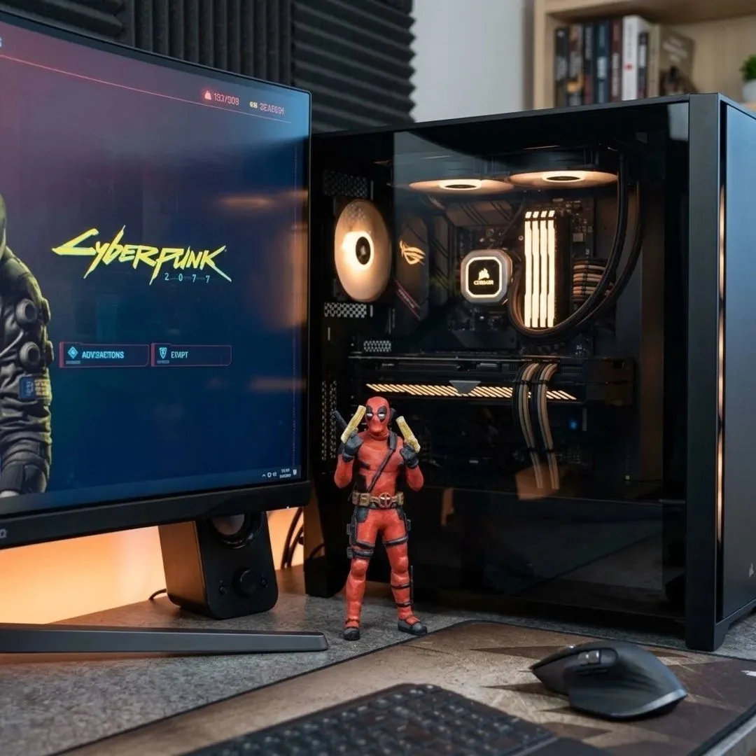 Action Figure Deadpool Armas Douradas 10cm - Boneco Colecionável Marvel Impressão 3D Pintado à Mão Setup Gamer PC - foto 3