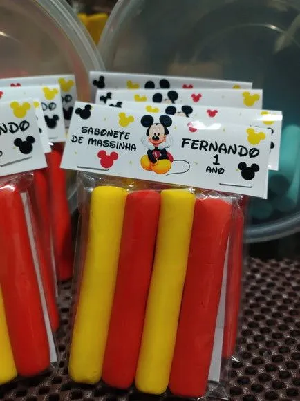 Lembrancinha Mikey Personalizada Sabonete Mágico - foto 2