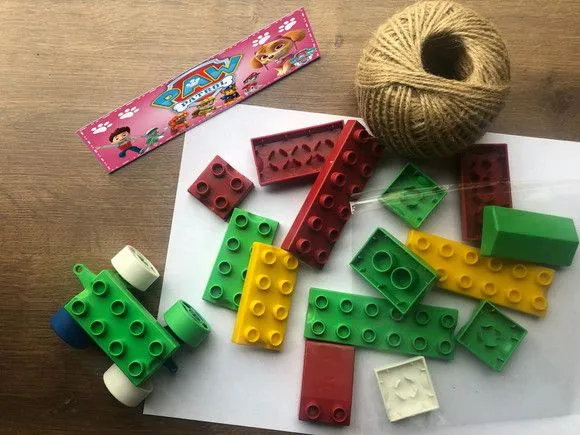 Blocos De Montar Patrulha Canina Personalizado - artesanato feito à mão por Mi Papelaria Criativa