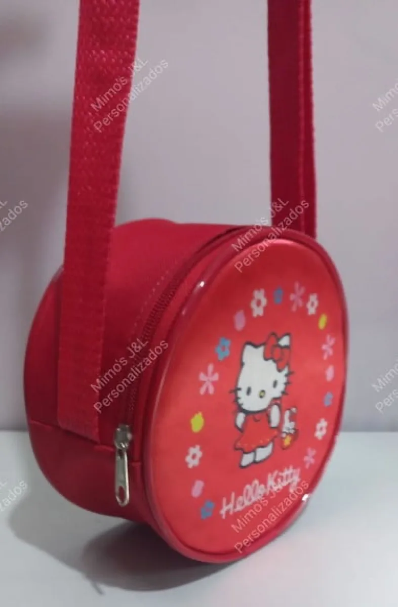 Bolsa Redonda Alça Cruzada Personalizada Lembrancinha - foto 4