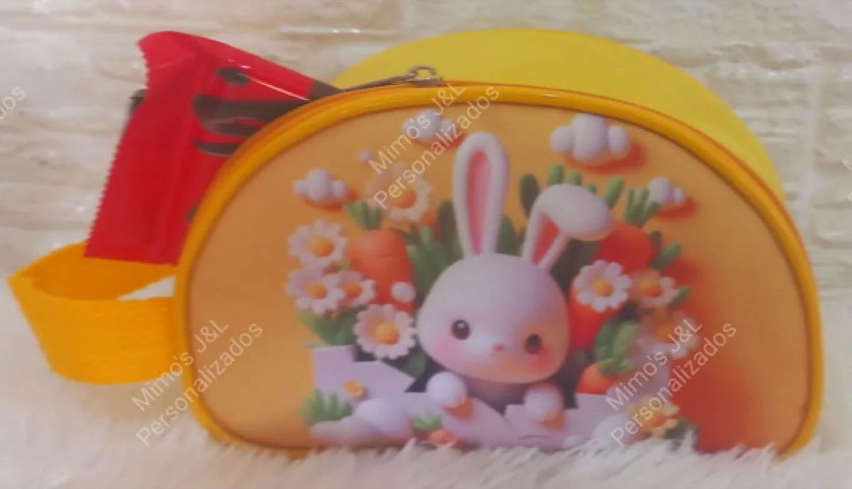 Bolsinha Páscoa Oval Personalizada Lembrancinha - foto 5