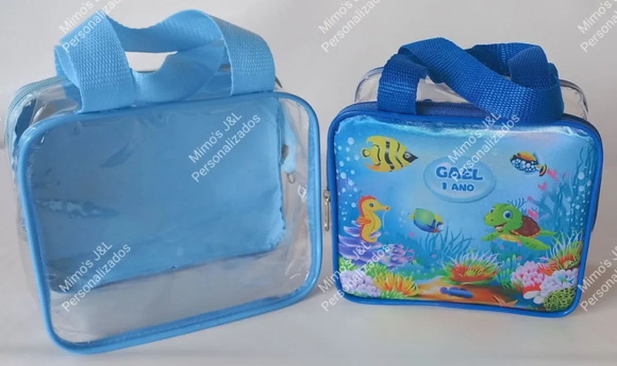Bolsa Maleta Cristal Personalizada Lembrancinha - foto 4