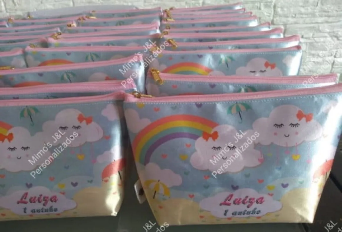 Necessaire Básica Personalizada - artesanato feito à mão por JeL Mimos Personalizados
