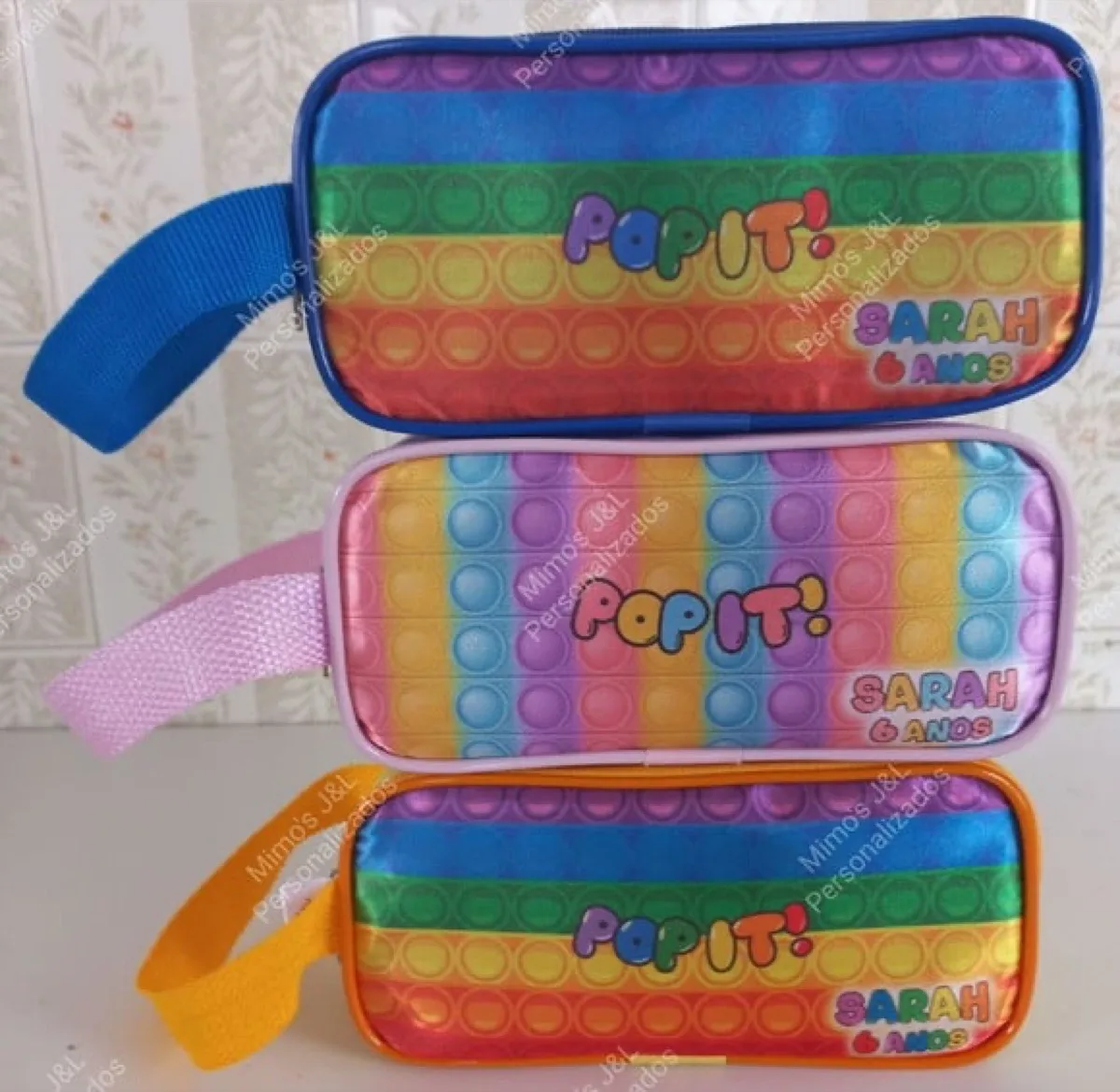 Estojo Personalizado Lembrancinha - artesanato feito à mão por JeL Mimos Personalizados