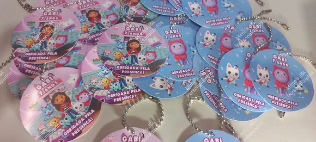 Tags Personalizadas com Correntinha - foto 2
