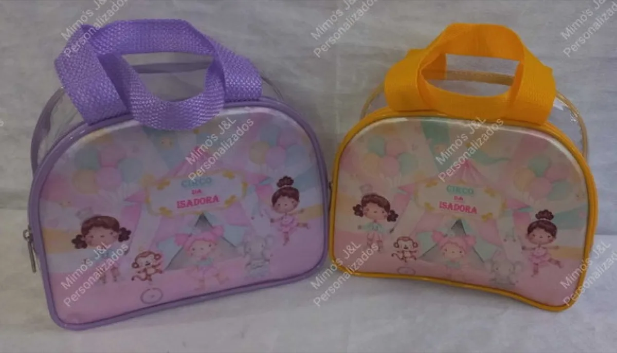Bolsa Meia Lua Cristal Personalizada Lembrancinha - foto 4