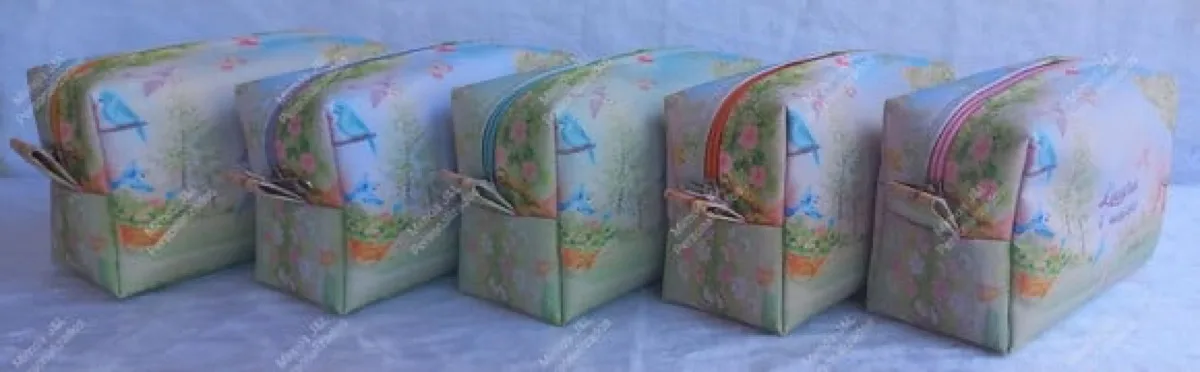 Necessáire Box Personalizada Lembrancinha - artesanato feito à mão por JeL Mimos Personalizados