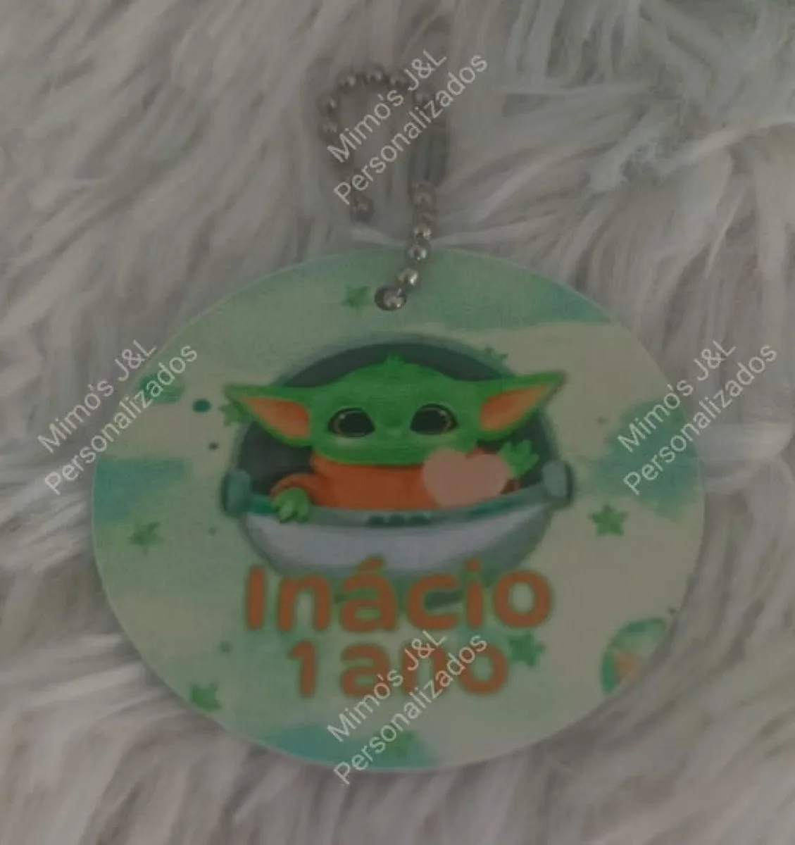 Tags Personalizadas com Correntinha - artesanato feito à mão por JeL Mimos Personalizados
