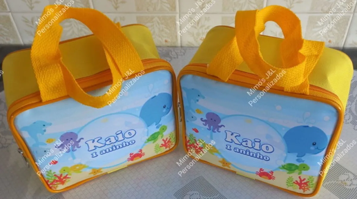 Bolsa Maleta Personalizada Lembrancinha - foto 2