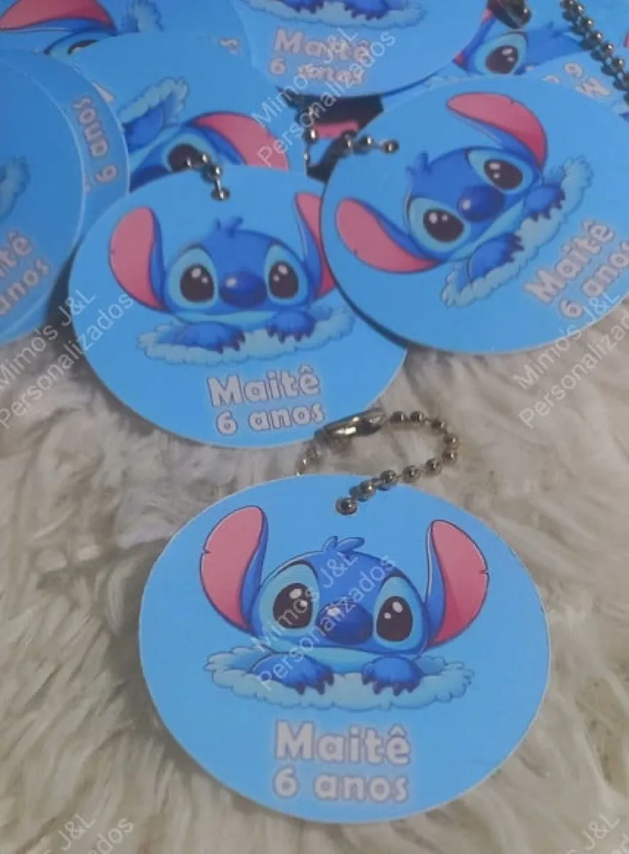 Tags Personalizadas com Correntinha - artesanato feito à mão por JeL Mimos Personalizados