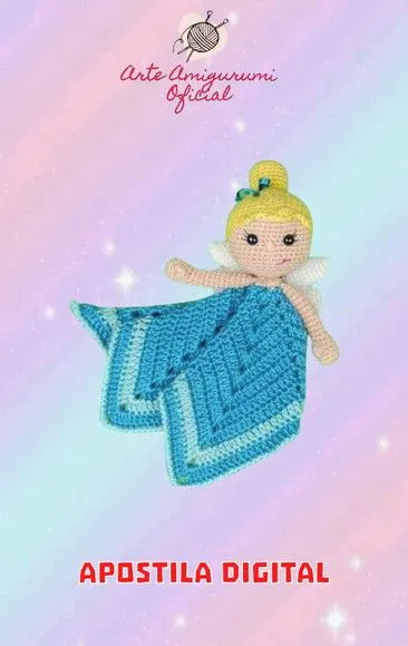 Receita Fada - Amigurumi - artesanato feito à mão por Arte Amigurumi Oficial