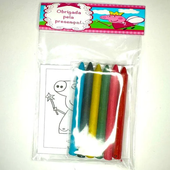 Kit Giz de Cera Personalizado - foto 2