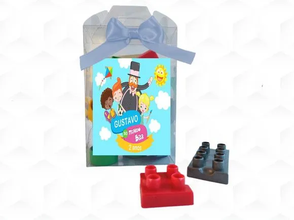 Bloco de Montar Mundo Bita Personalizada - artesanato feito à mão por creativitybynina